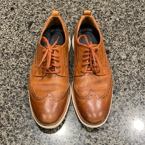 cole haan grand evolution wingtip derby